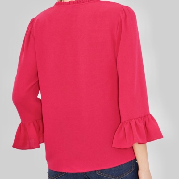 Like New CeCe Pink Crepe Blouse XXL - Picture 2 of 4